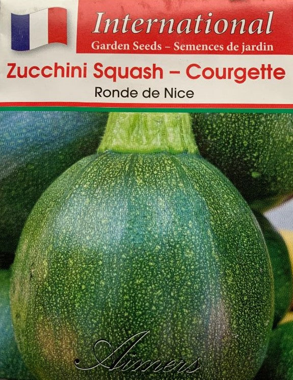 Seed- Zucchini Ronde De Nice