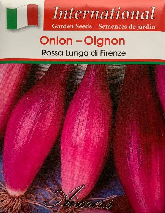 Seed- Onion Rossa Lunga Di Firenze