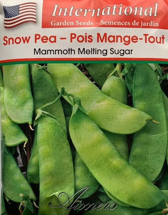 Seed- Snow Pea Mammoth Melting Sugar