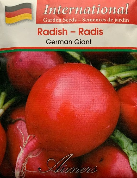 Seed - Radish German Giant