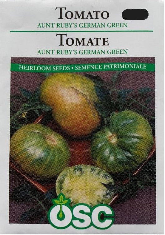 Seed- Tomato Aunt Ruby's German Green