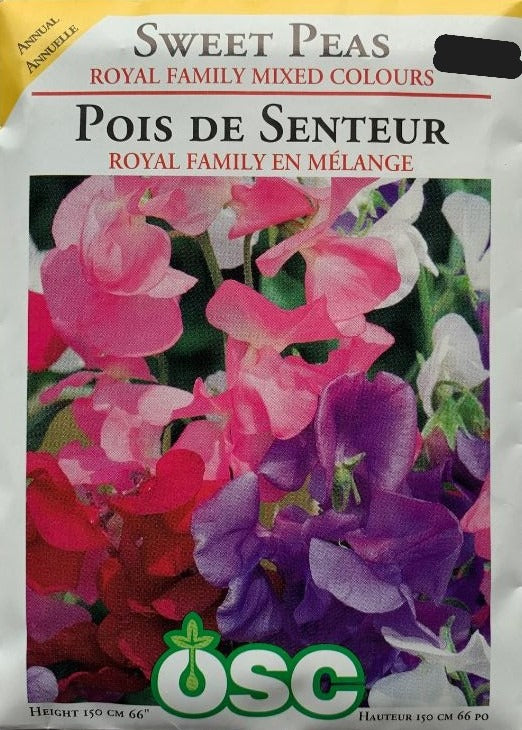 Seed- Sweet Pea Royal Family Mix