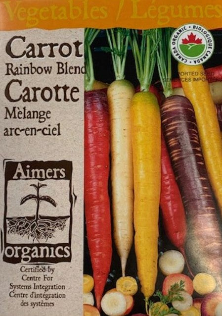 Organic Seed - Carrot Rainbow Blend