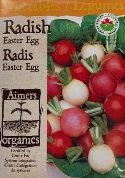 Organic Seed- Radish Easter Egg