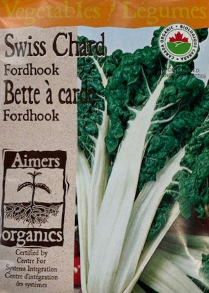 Organic Seed- Swiss Chard Fordhook