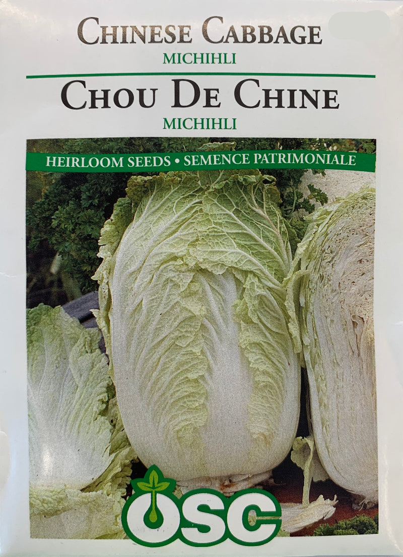 Seed- Chinese Cabbage Michihli