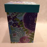 Watercolors Floral Ceramic Travel Cup