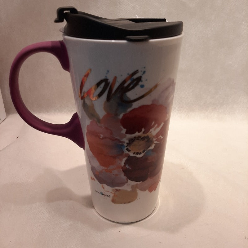 Love Ceramic Travel Cup