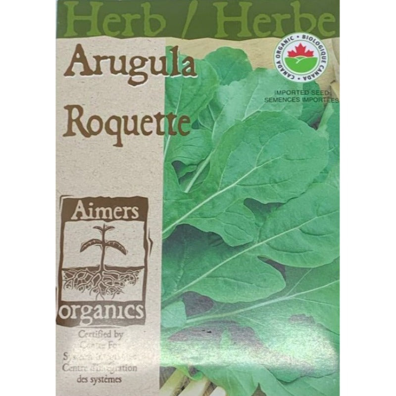 Organic Herb Seeds- Arugula