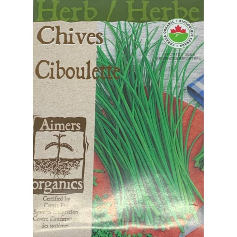 Organic Herb Seeds- Chives