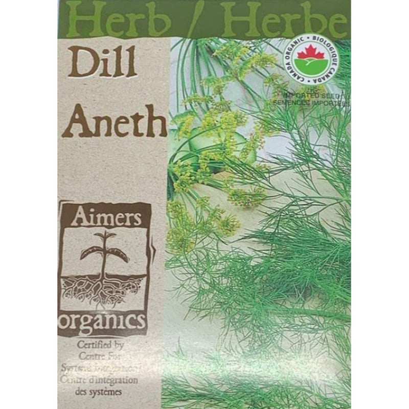 Organic Herb Seeds- Dill