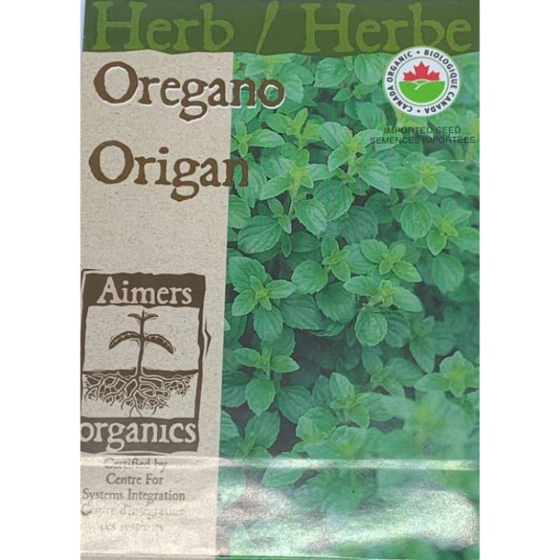 Organic Herb Seeds- Oregano