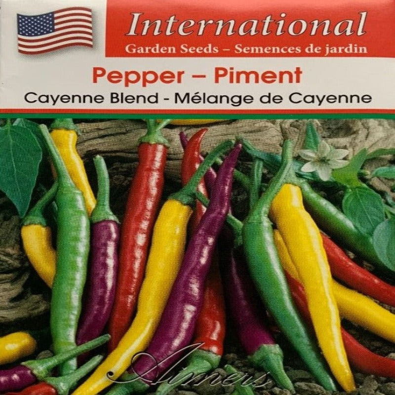 Pepper Seeds- Cayenne Blend