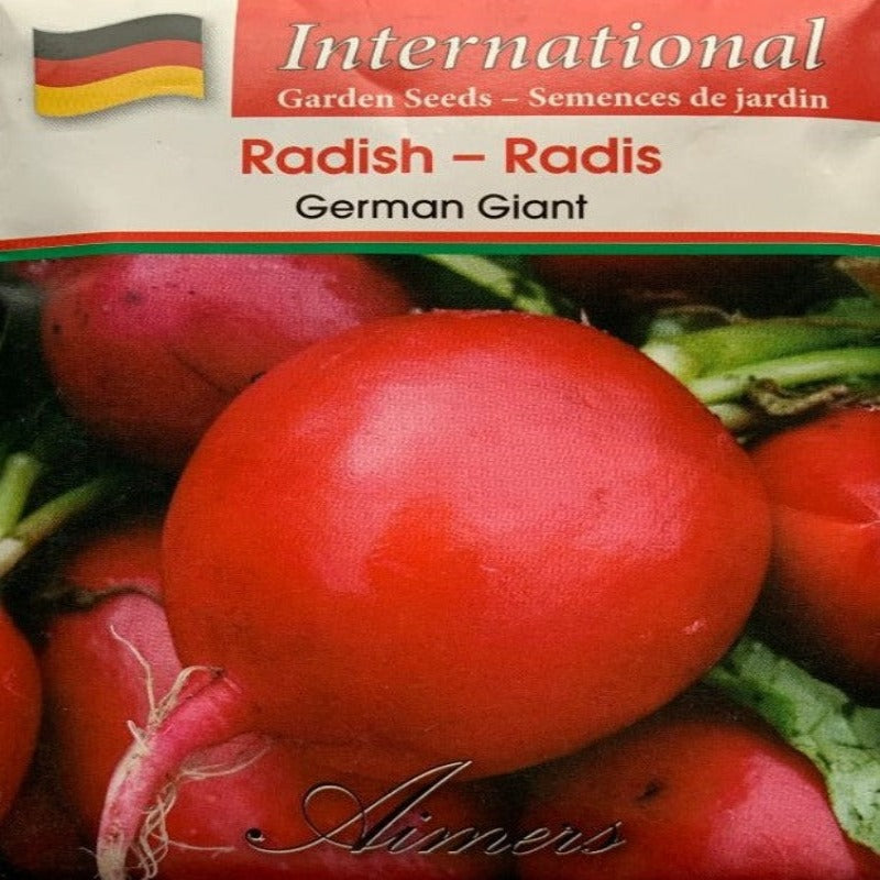 Radish Seeds- German Giant