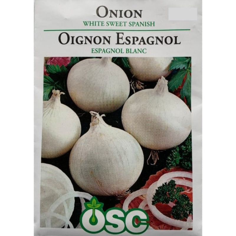 Onion Seeds- White Sweet Spanish