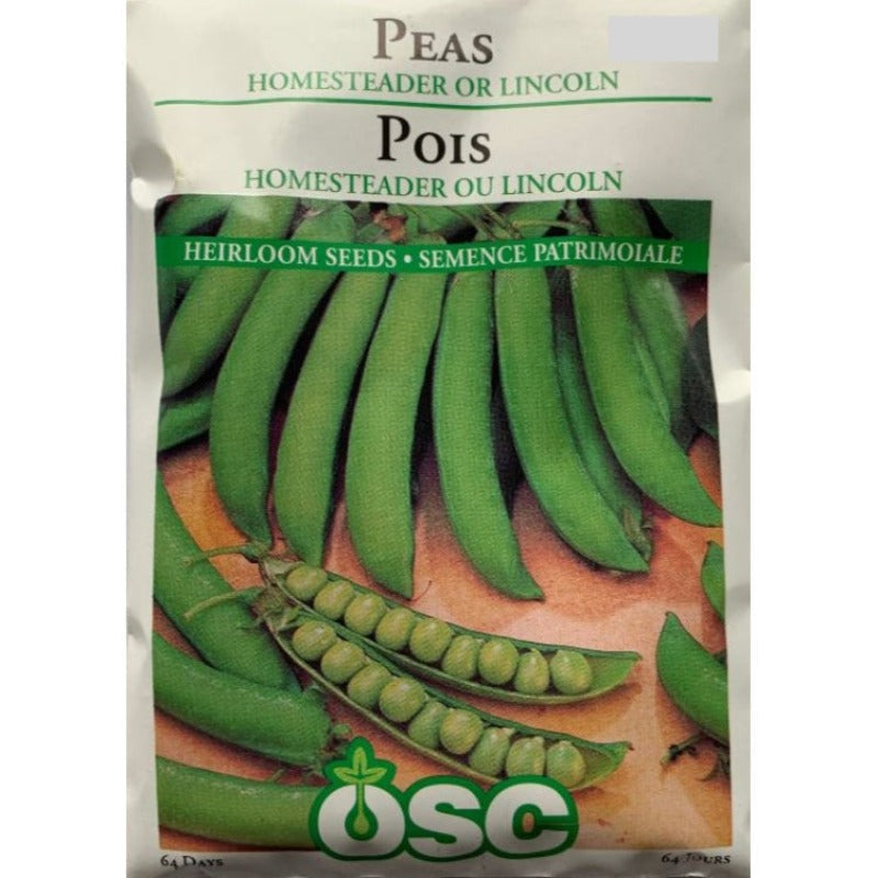 Peas Seeds- Homesteader Or Lincoln