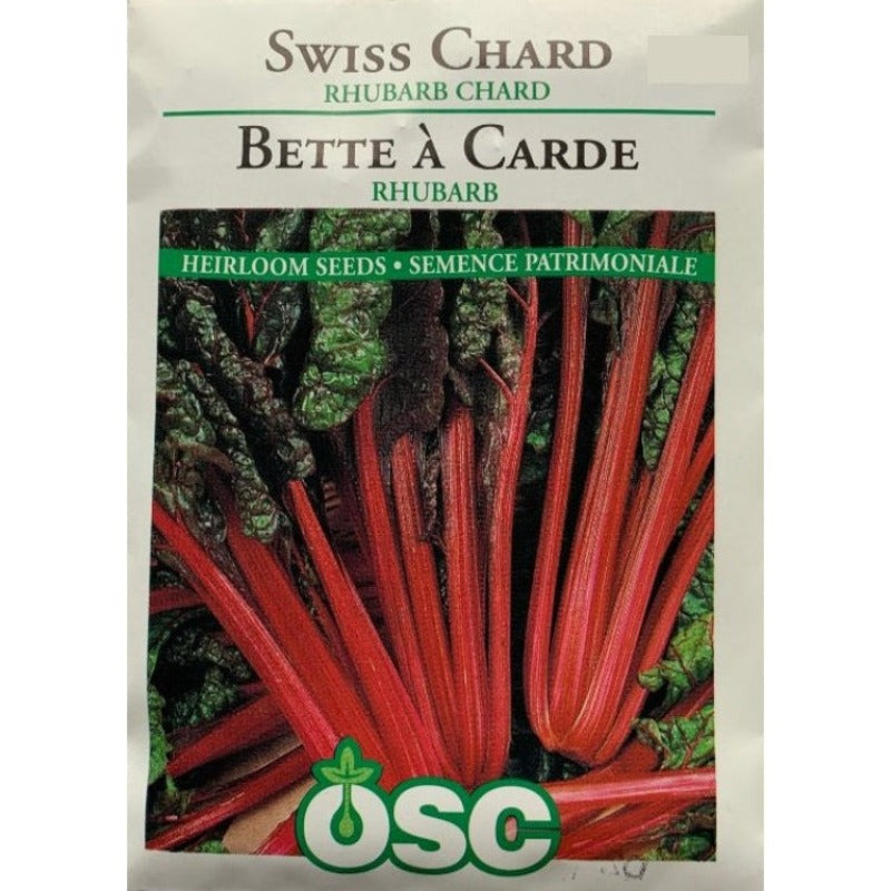 Swiss Chard Seeds- Rhubarb Chard