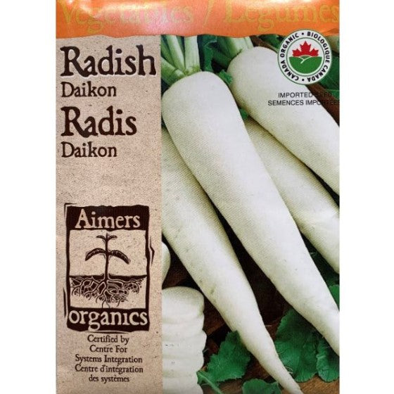 Organic Radish Seeds - Daikon