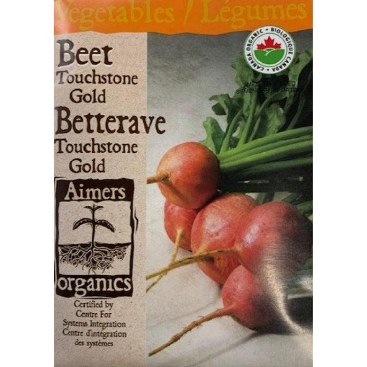 Organic Beet Seeds- Touchstone Gold