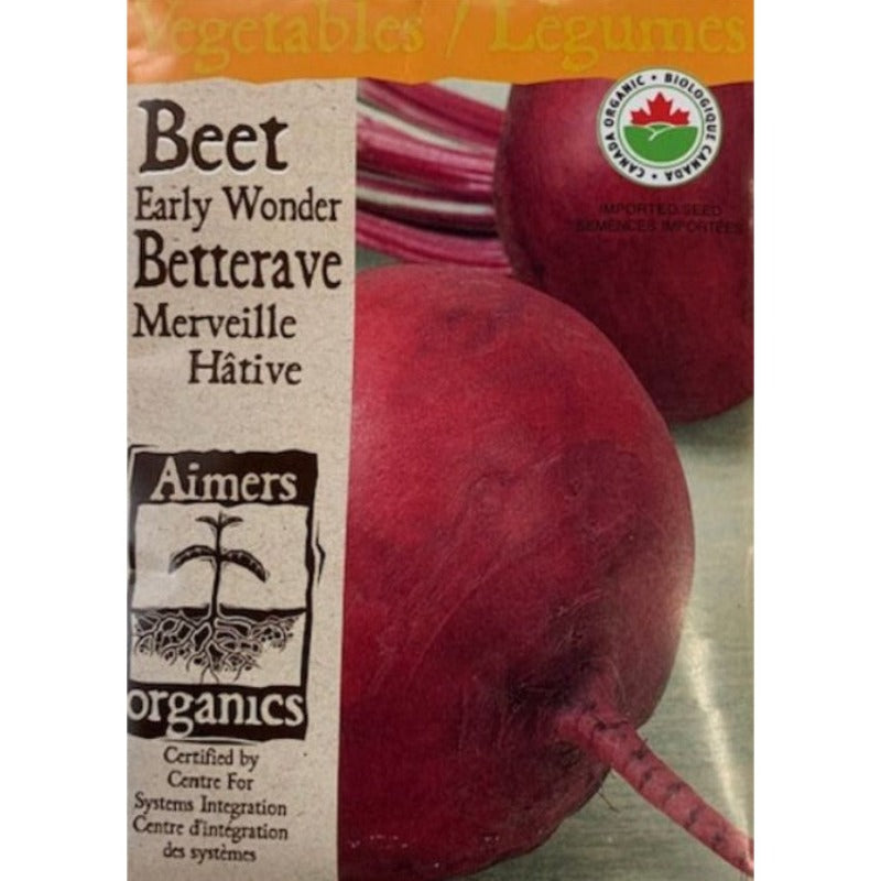 Organic Beet Seeds- Early Wonder