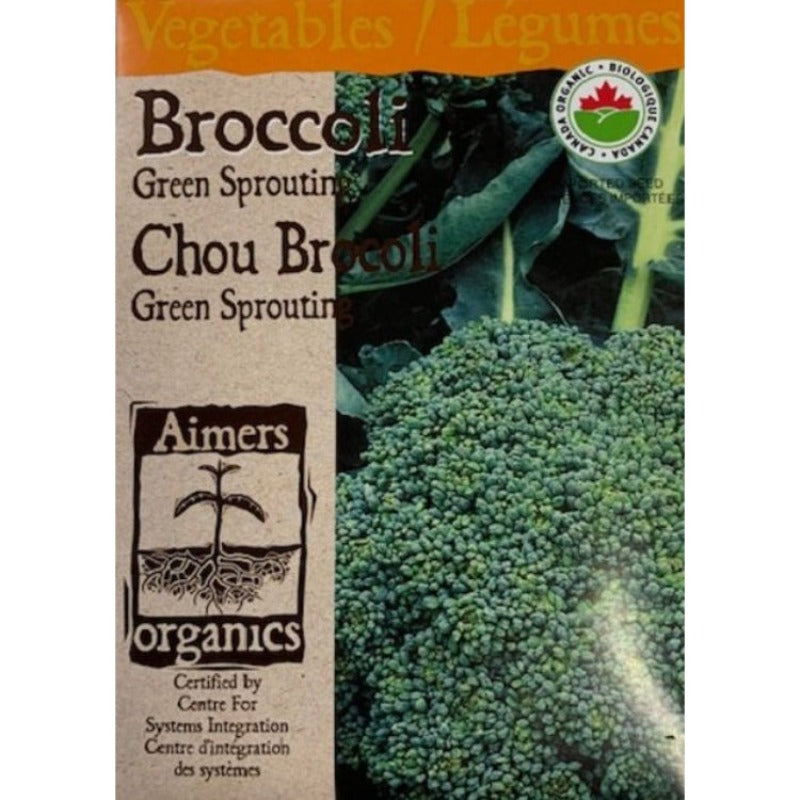 Organic Broccoli Seeds- Green Sprouting