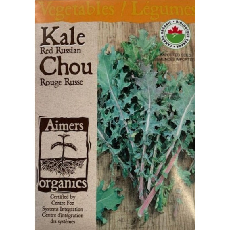 Organic Kale Seeds- Red Russian