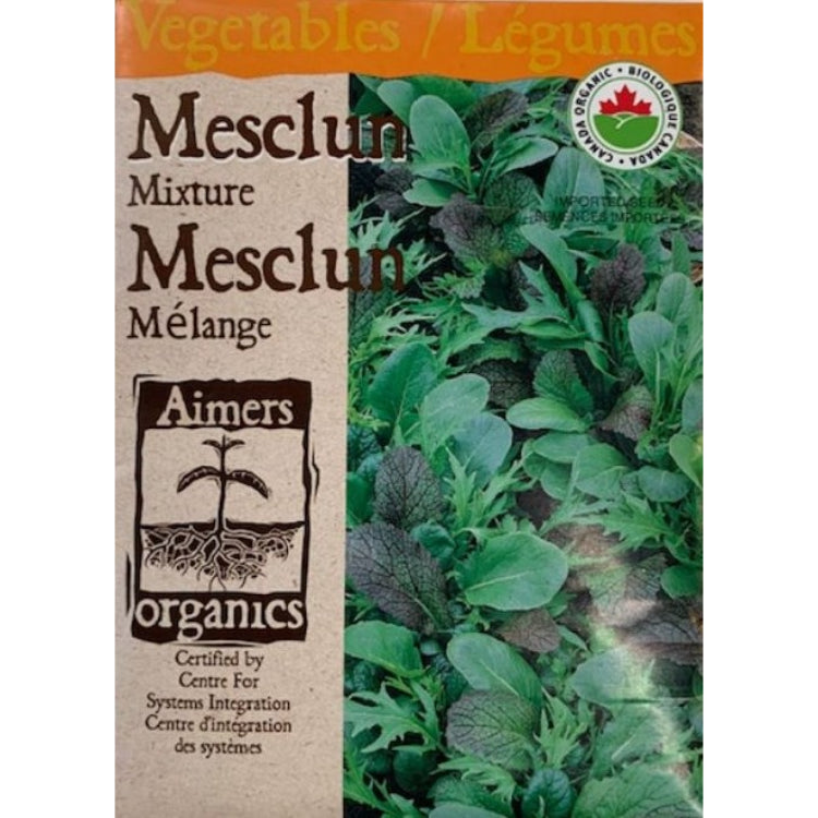 Organic Mesclun Seeds- Mixture