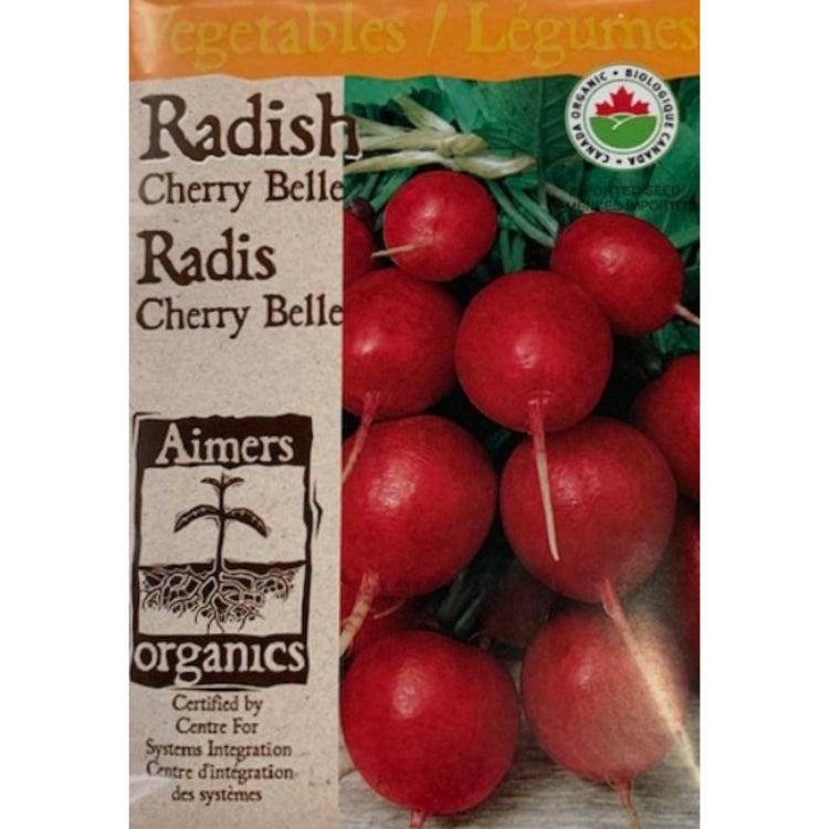 Organic Radish Seeds- Cherry Belle